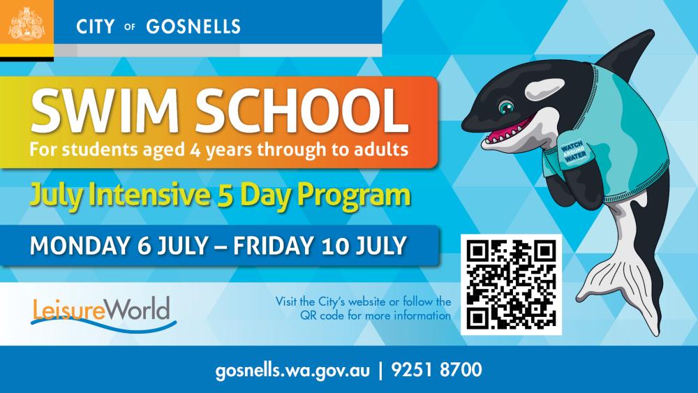 Swim School July Intensive 5 Day Program