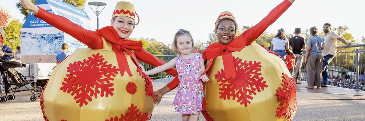 Crowds enjoyed the festive celebrations at last year’s Jingle All the Way event.