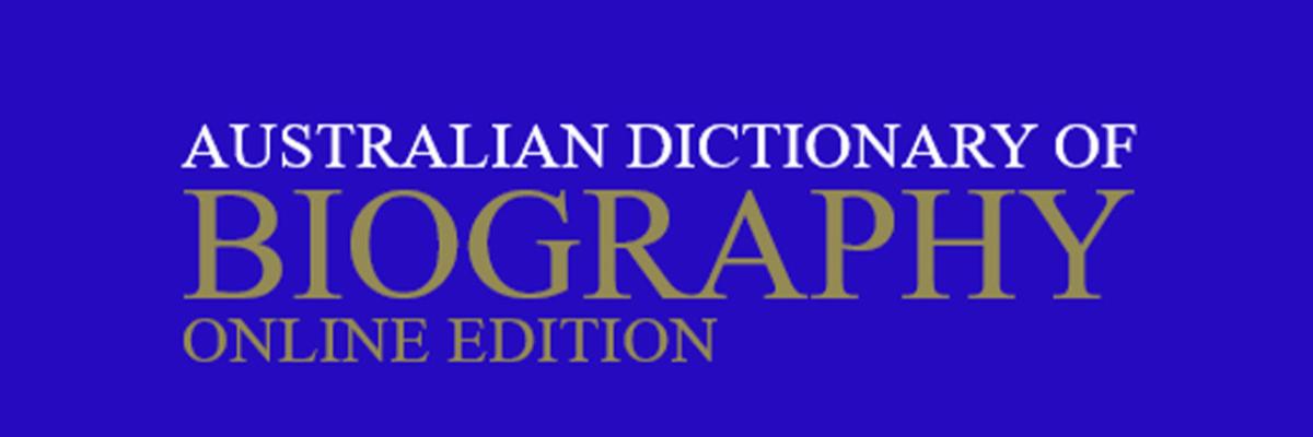 Australian dictionary of biography logo