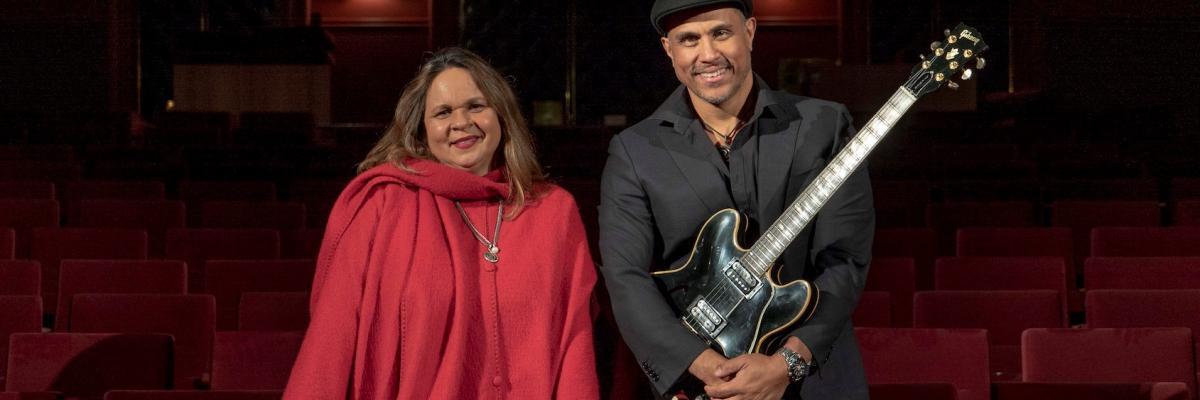 Gina Williams and Guy Ghouse