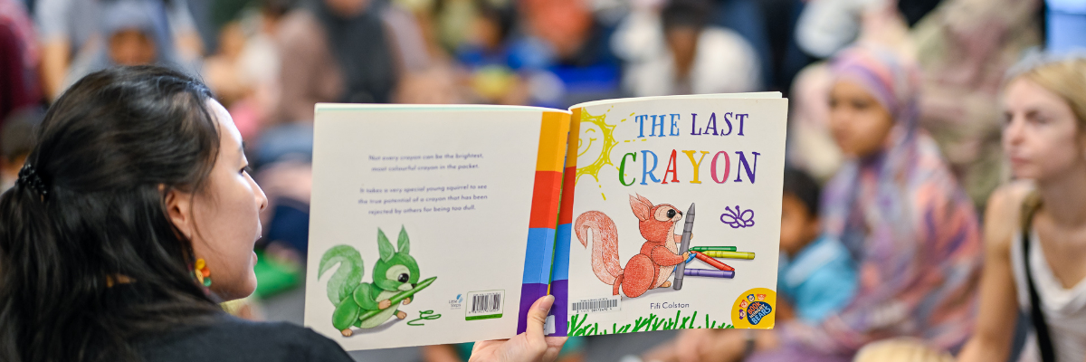 Story time at Thornlie