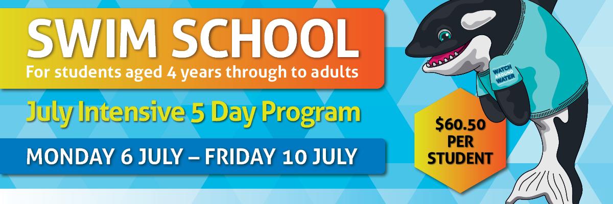 Swim School July Intensive 5 day program