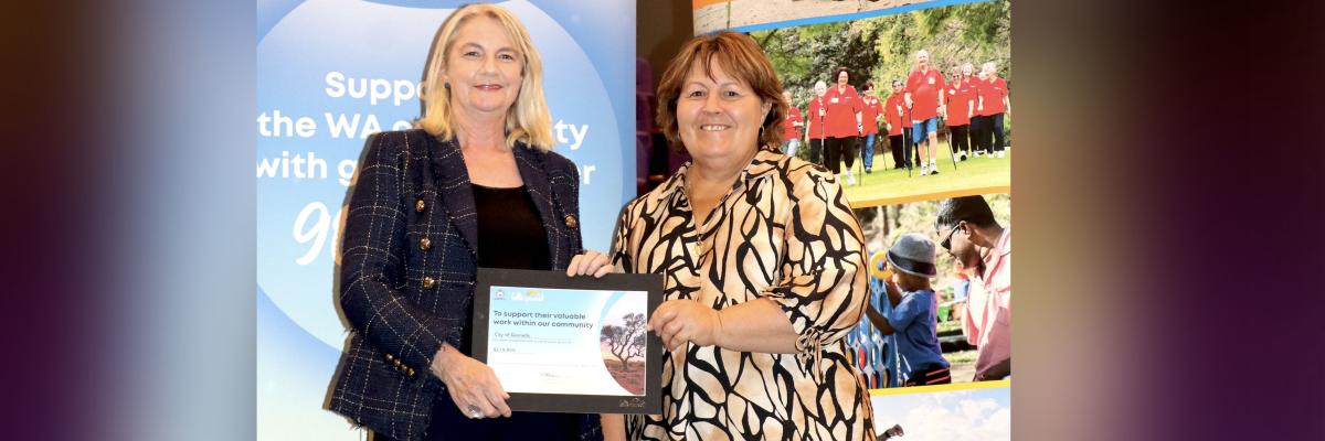 City of Gosnells Mayor Terresa Lynes and Member for Thornlie Colleen Egan welcome the planned improvements to the Don Russell Performing Arts Centre in Thornlie.