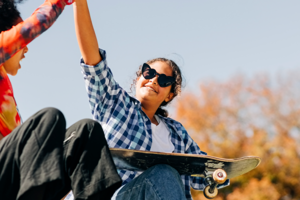 Teens Hi5 at Skatepark