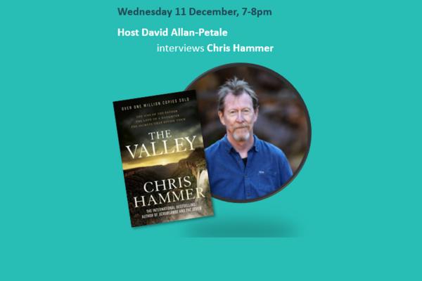 Libby Book Club session with author Chris Hammer title The Valley