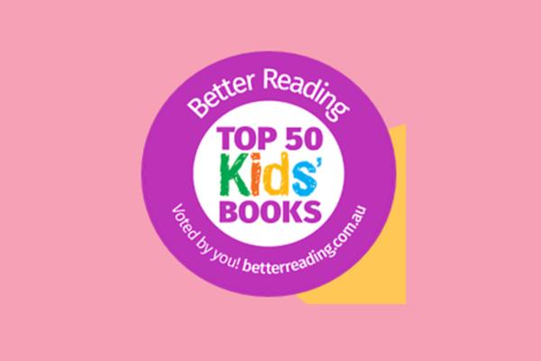 Better Reading Top50 kids books logo