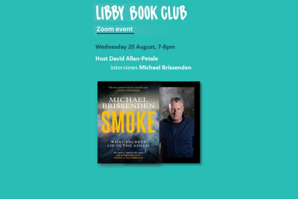 Author Michael Brissenden and his book Smoke