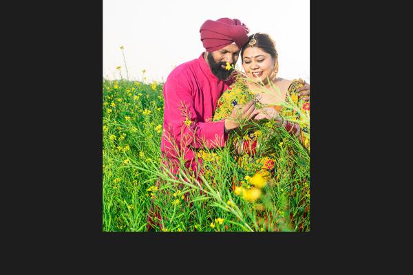 punjabi man and woman