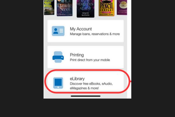 Screenshot of the Solus Library App
