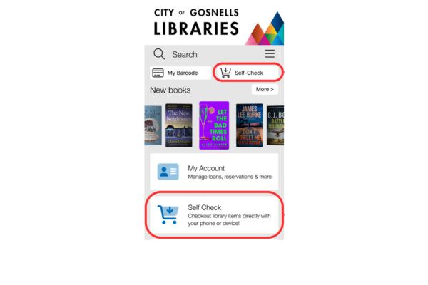 Screenshot of the Solus Library App