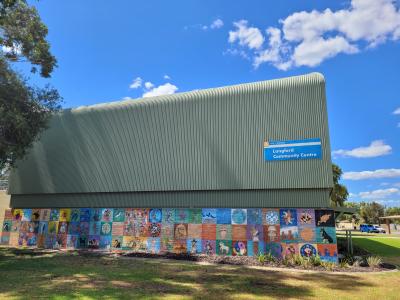 Langford Community Centre - exterior signage