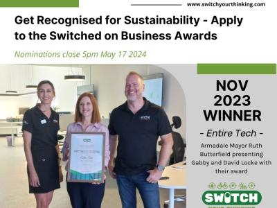 Switch your thinking business award 2023