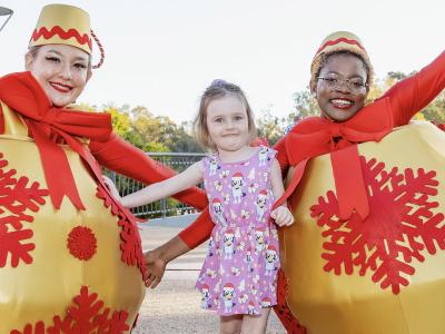 Crowds enjoyed the festive celebrations at last year’s Jingle All the Way event.