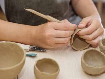 Pottery Workshop Art Studio Banner