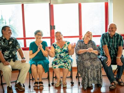 Seated dance workshop