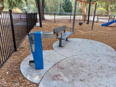 Boyle Playground water fountain