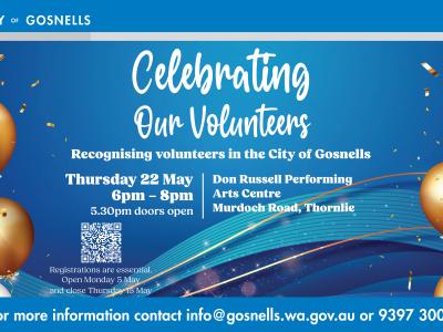 Celebrating volunteer event