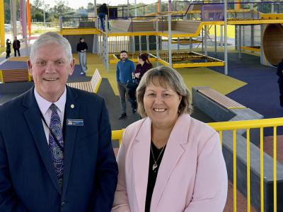 City of Cockburn Mayor Logan Howlett and City of Gosnells Mayor Terresa Lynes hosted the National Growth Areas Alliance 2025 National Congress, which included a tour of the Youth Entertainment Space (YES) at Sutherlands Park in Huntingdale.